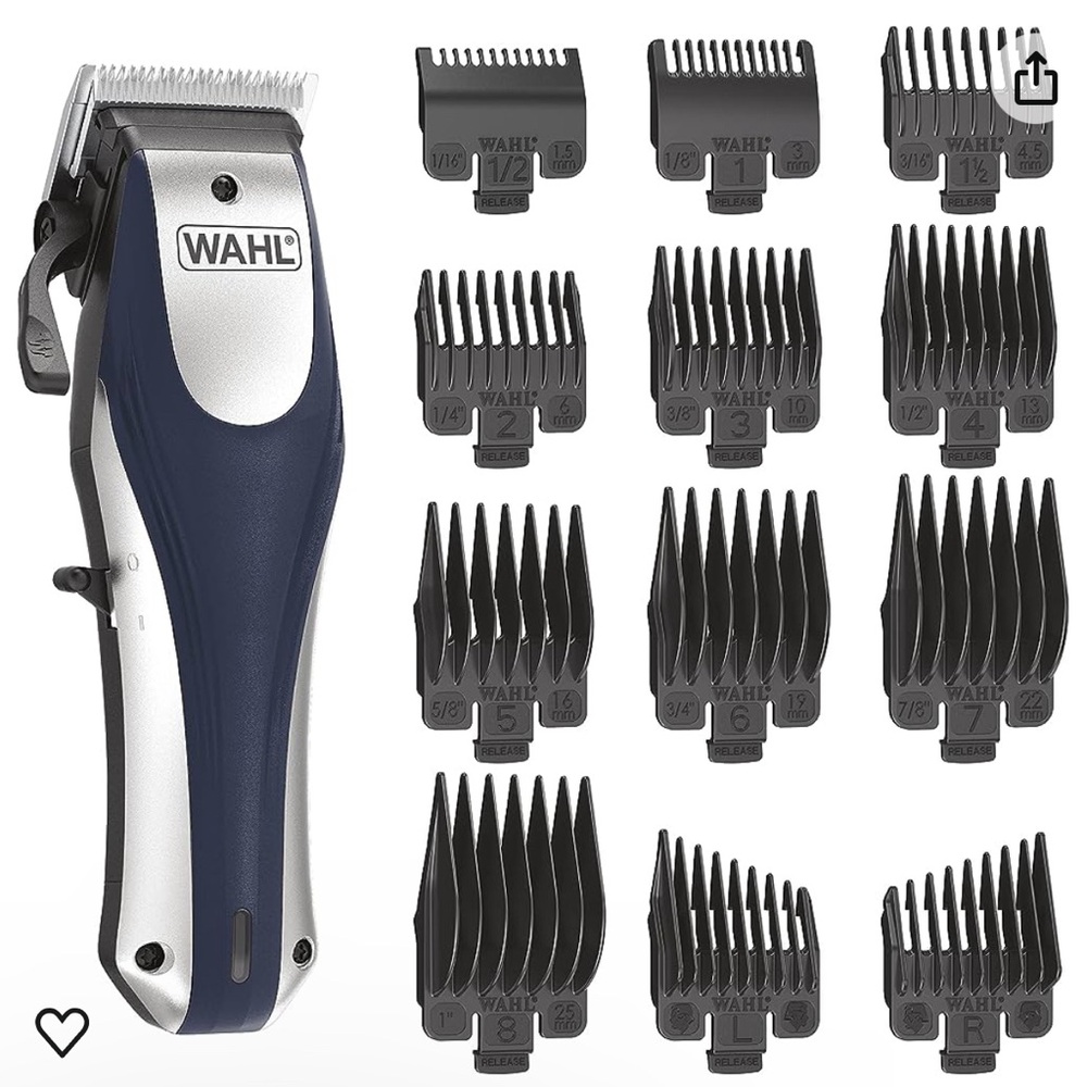 Wahl cordless clippers rechargeable hair clippers brand new in box